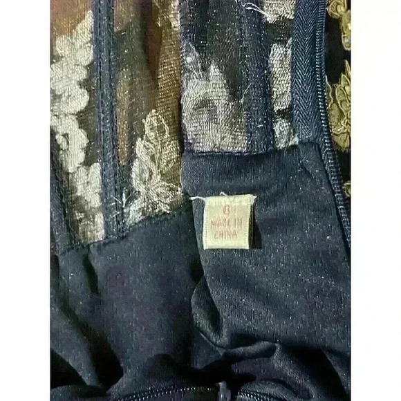 Glow By Colors Womens Corset Sequin Semi Sheer Strapless Jovani Evening Dress 6 - Picture 16 of 16